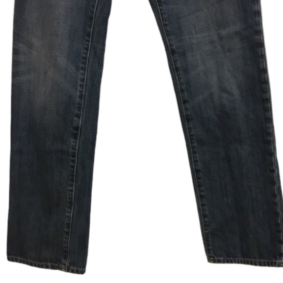 Gap Dark Wash Denim Straight Leg Jeans Straight Vintage Sahara - Picture 4 of 10